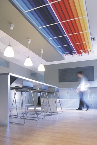 Ελαστική μεμβράνη ψευδοροφής με ψηφιακή εκτύπωση