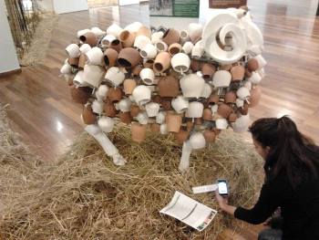 Ψηφιακές εκτυπώσεις για την έκθεση Το πρόβατο